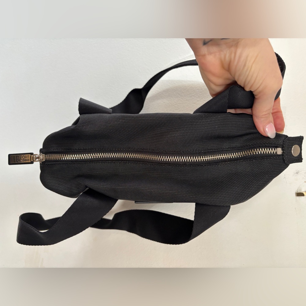 Missoni Sport Nylon Black Sporty Streetwear Vintage Mini Duffel Shoulder Bag View 6